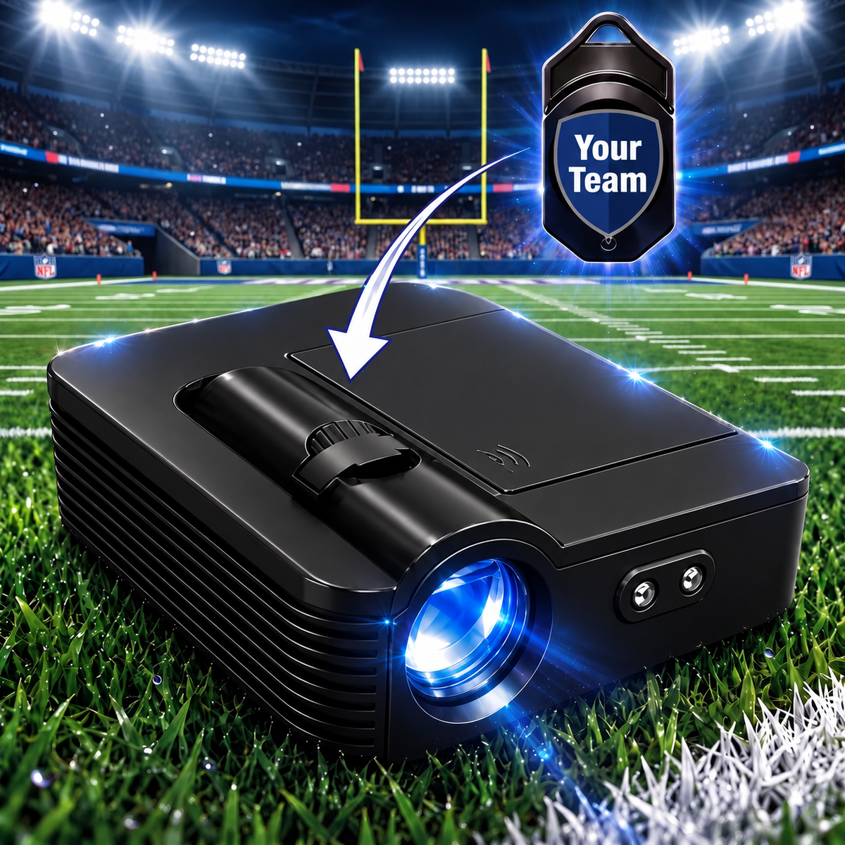 RedZoneGlow College Car Projector