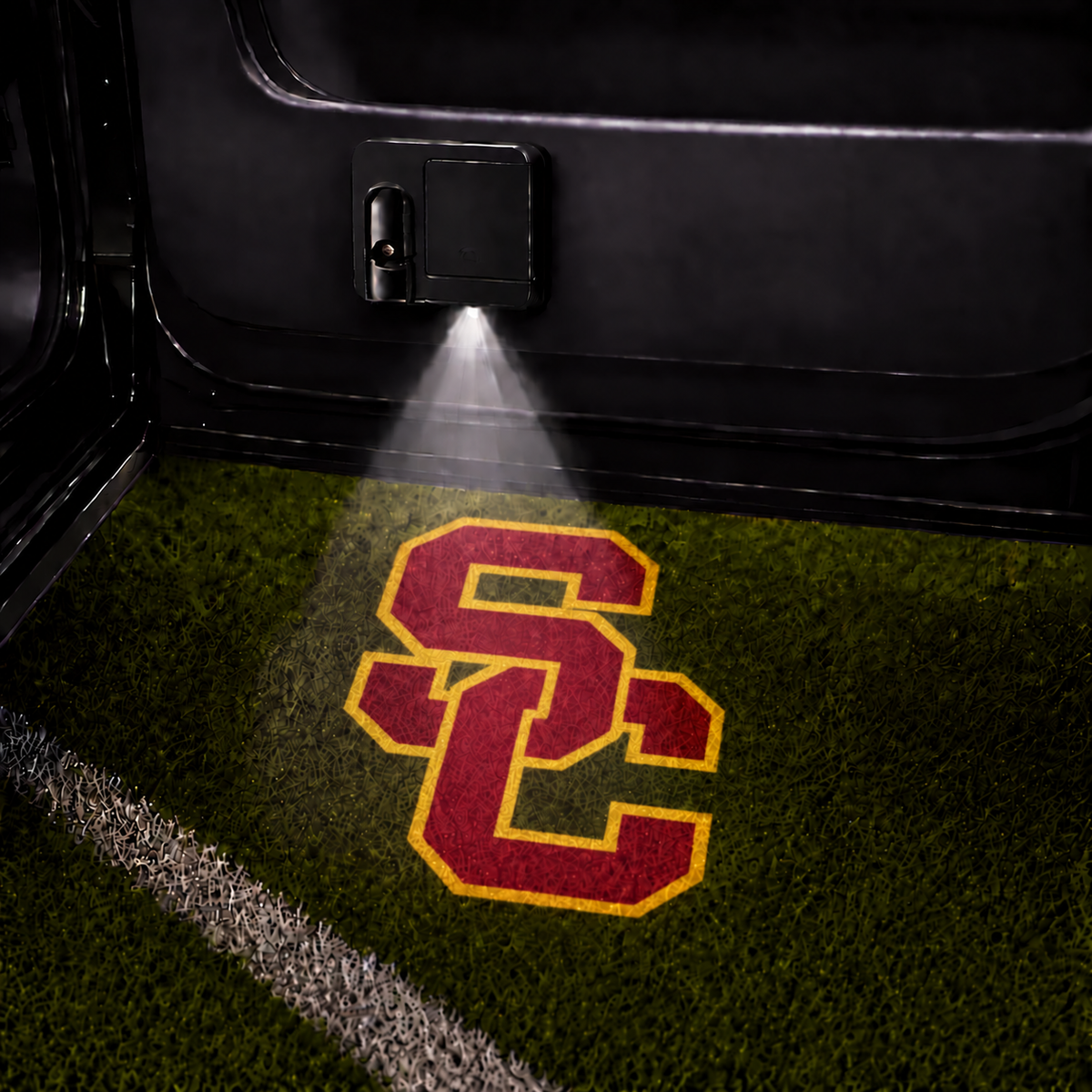 RedZoneGlow College Car Projector