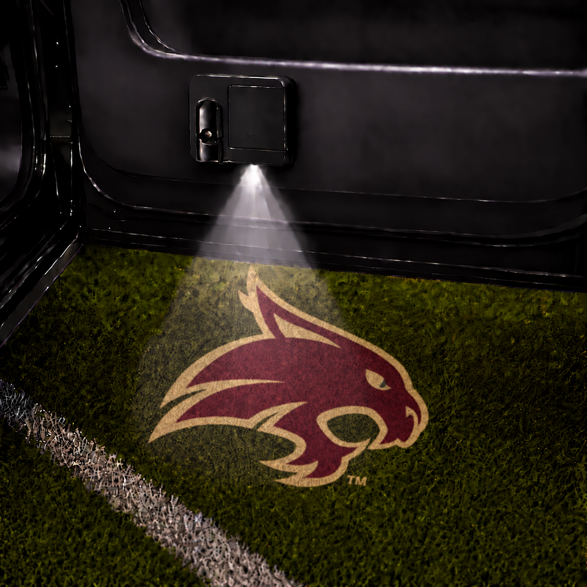 RedZoneGlow College Car Projector